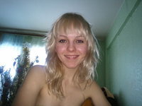 Russian amateur blonde GF