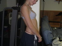 Young amateur blonde GF Nora