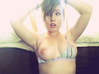 Innocent amateur teen babe