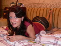 Russian amateur brunette wife Alexandra