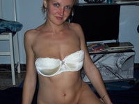 Blonde amateur wife Evita