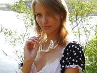 Very sexy blonde Tatiana from Ukraine