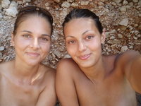 Croatian beauty teen GF with friend