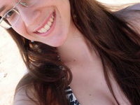 Nerdy amateur teen Silvia selfies