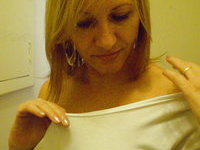 Blonde amateur wife Magali