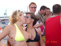 Swingers orgy for three busty horrny MILFs