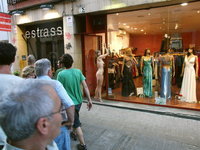 Constanza nude walk at Barcelona