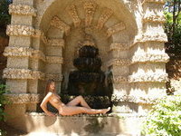 Constanza nude walk at Barcelona