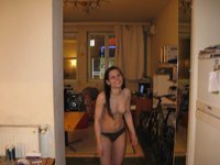 Brunette amateur wife exposed