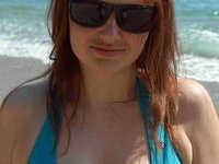 Chubby redhead amateur wife