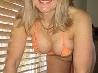 Mature amateur blonde wife