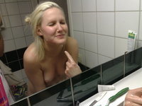 Blonde amateur wife sexlife