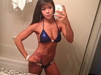 Chandra is a sexy fitness slut