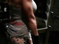 Muscle MILF Monica's fit body