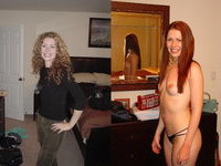 Dressed undressed amateur wives