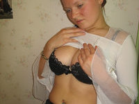Russian redhead wife pics collection