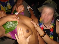 Hot party with amateur sluts