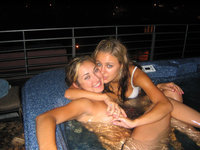 Young amateur GFs at vacation