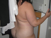 Chubby amateur brunette wife