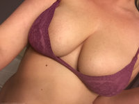 Shy busty MILF love showing her tits