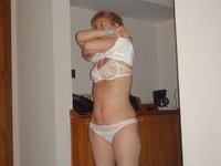 Mature amateur blonde wife