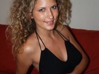 Curly amateur GF Adalene some more pics