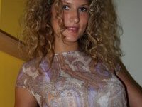 Curly amateur GF Adalene some more pics