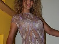 Curly amateur GF Adalene some more pics