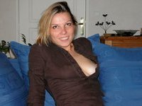 Blonde amateur wife homemade pics