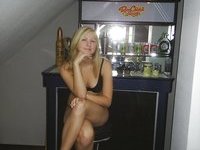 So sexy amateur blond babe
