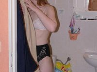 Mature amateur wife at shower