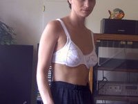 Cute amateur brunette wife