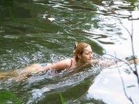 Amateur wife naked at lake