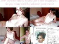 Blonde amateur MILF nude posing pics collection