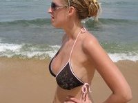 Blonde amateur wife homemade pics