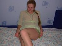 Blonde amateur wife homemade pics