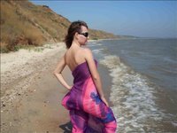 My preggo wife naked at beach