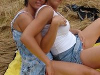 Real lesbian amateur couple