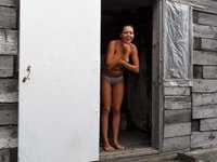 Naked girls at russian sauna