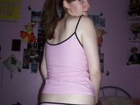 Teenage amateur GF in her room