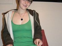 Amateur wife in glasses more pics