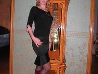 Russian amateur blonde wife