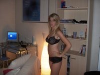 Blonde amateur wife homemade pics