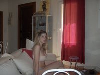 Blonde amateur wife homemade pics