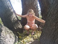 Ruth love posing nude outdoors