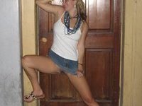 Amateur blond wife from New Orlean
