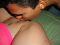 Amateur latina MILF gets all her holes stuffed