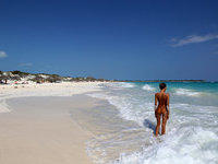MILF at nude beach