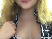 Amateur blonde PAWG teen GF just wow