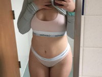 Amateur blonde PAWG teen GF just wow